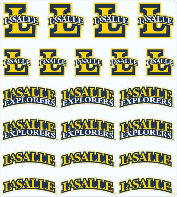 La Salle University Sticker Sheet