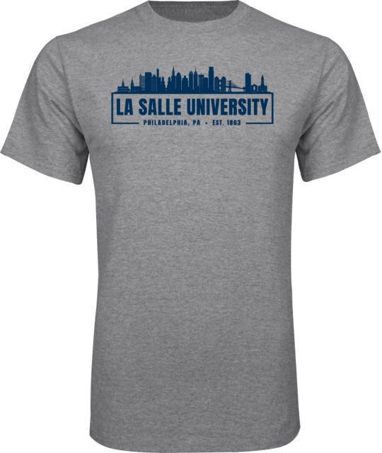 La Salle T Shirt Philadelphia Skyline - ONLINE ONLY