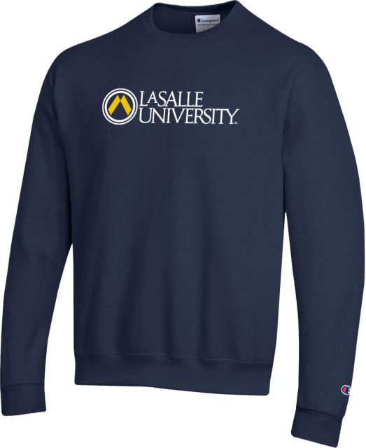 La Salle Champion Fleece Crew Institutional Mark - ONLINE ONLY