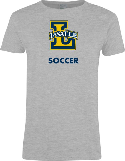 La Salle Womens Short Sleeve Tee Soccer - ONLINE ONLY