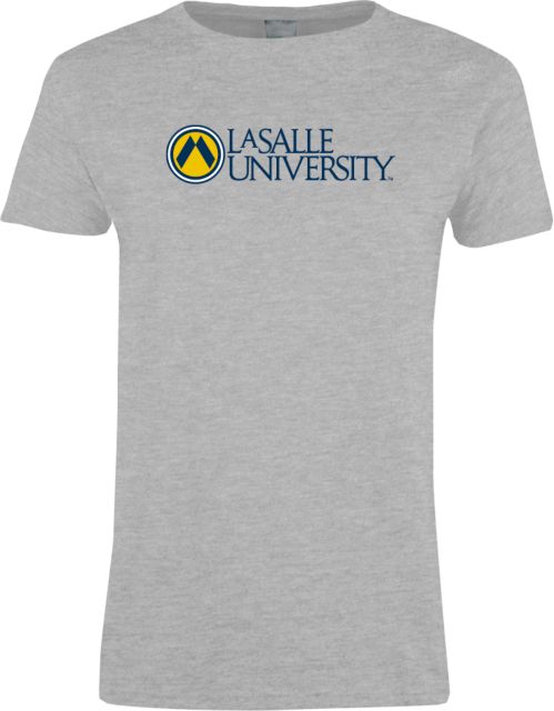 La Salle Womens Short Sleeve Tee Institutional Mark - ONLINE ONLY