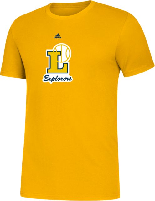 La Salle Adidas Collegiate Amplifier Tee Adidas Explorers Basketball Script - ONLINE ONLY
