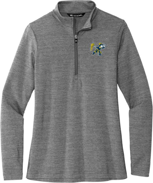 La Salle TravisMathew Womens Crestview 1/4 Zip La Salle Vintage Explorer - ONLINE ONLY