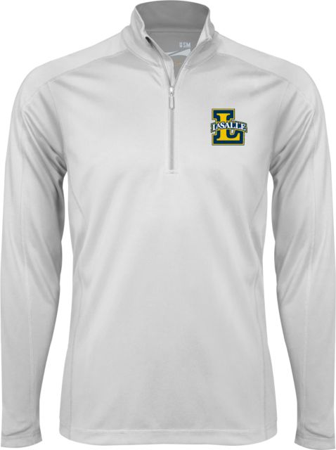 La Salle Syntrel Interlock 1/4 Zip Primary Mark - ONLINE ONLY