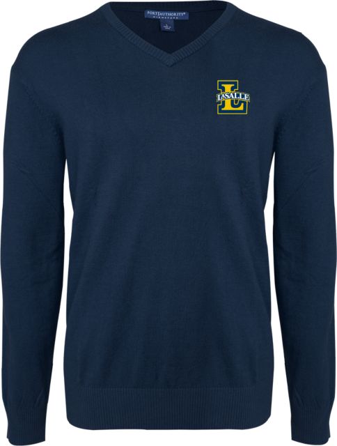La Salle VNeck Sweater Primary Mark - ONLINE ONLY