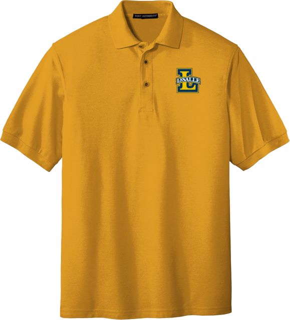 La Salle Silk Touch Polo Primary Mark - ONLINE ONLY