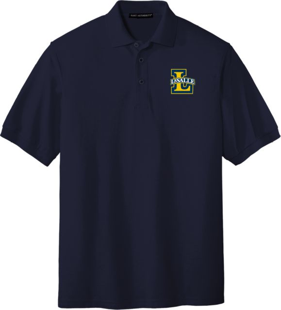La Salle Silk Touch Polo Primary Mark - ONLINE ONLY
