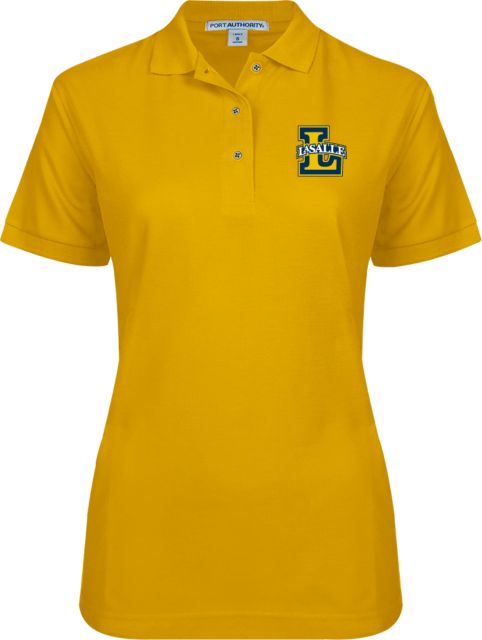 La Salle Ladies Easycare Pique Polo Primary Mark - ONLINE ONLY