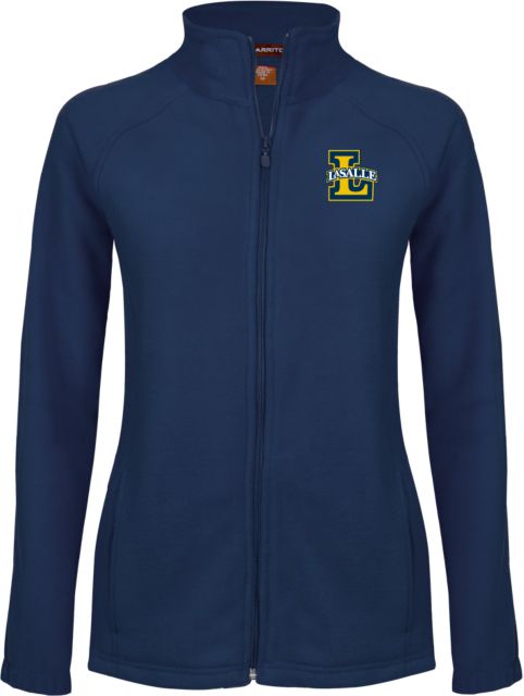 La Salle Ladies Fleece Full Zip Jacket Primary Mark - ONLINE ONLY