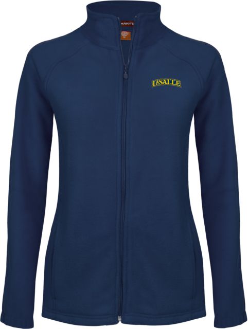 La Salle Ladies Fleece Full Zip Jacket Wordmark - ONLINE ONLY