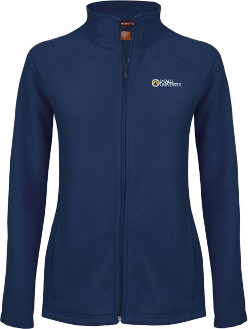 La Salle Ladies Fleece Full Zip Jacket Institutional Mark - ONLINE ONLY