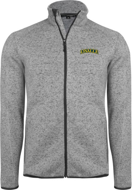 La Salle Sweater Fleece Jacket Wordmark - ONLINE ONLY
