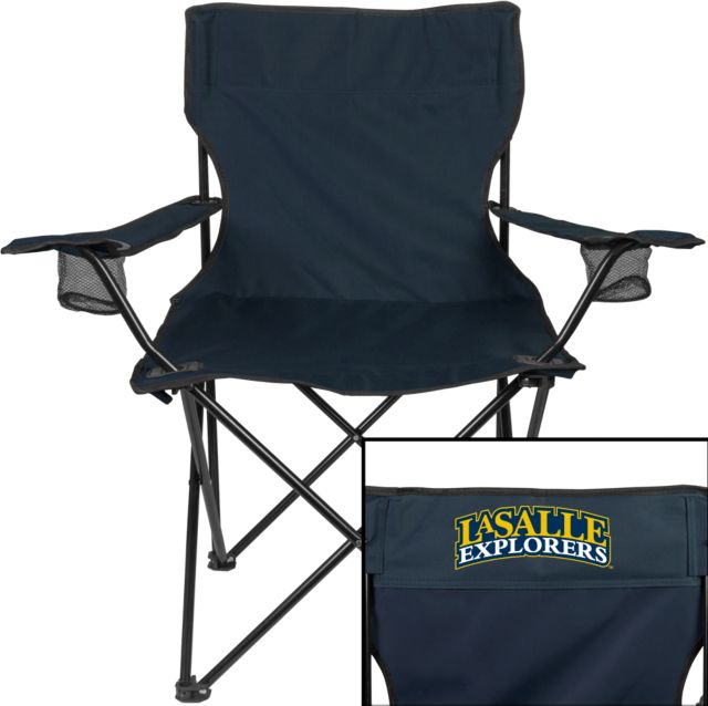 La Salle Deluxe Captains Chair Wordmark Stacked - ONLINE ONLY