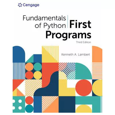 Fund of Python: First Programs