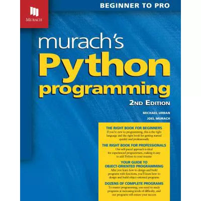 Murach's Python Programming : eBook